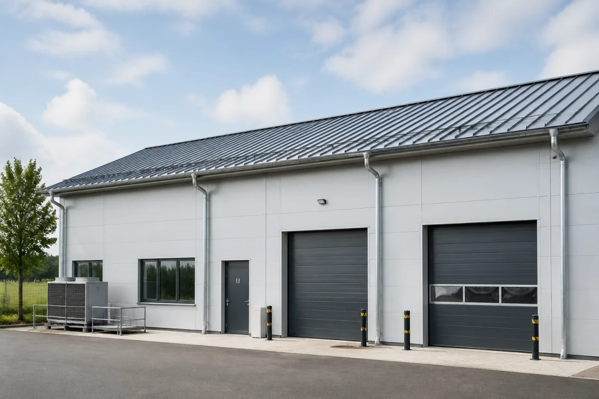 Le zinc en toiture et la zinguerie dans un projet durable