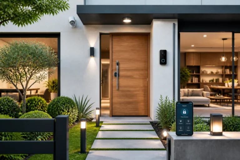 Maison connectée et sécurité pour un habitat plus serein