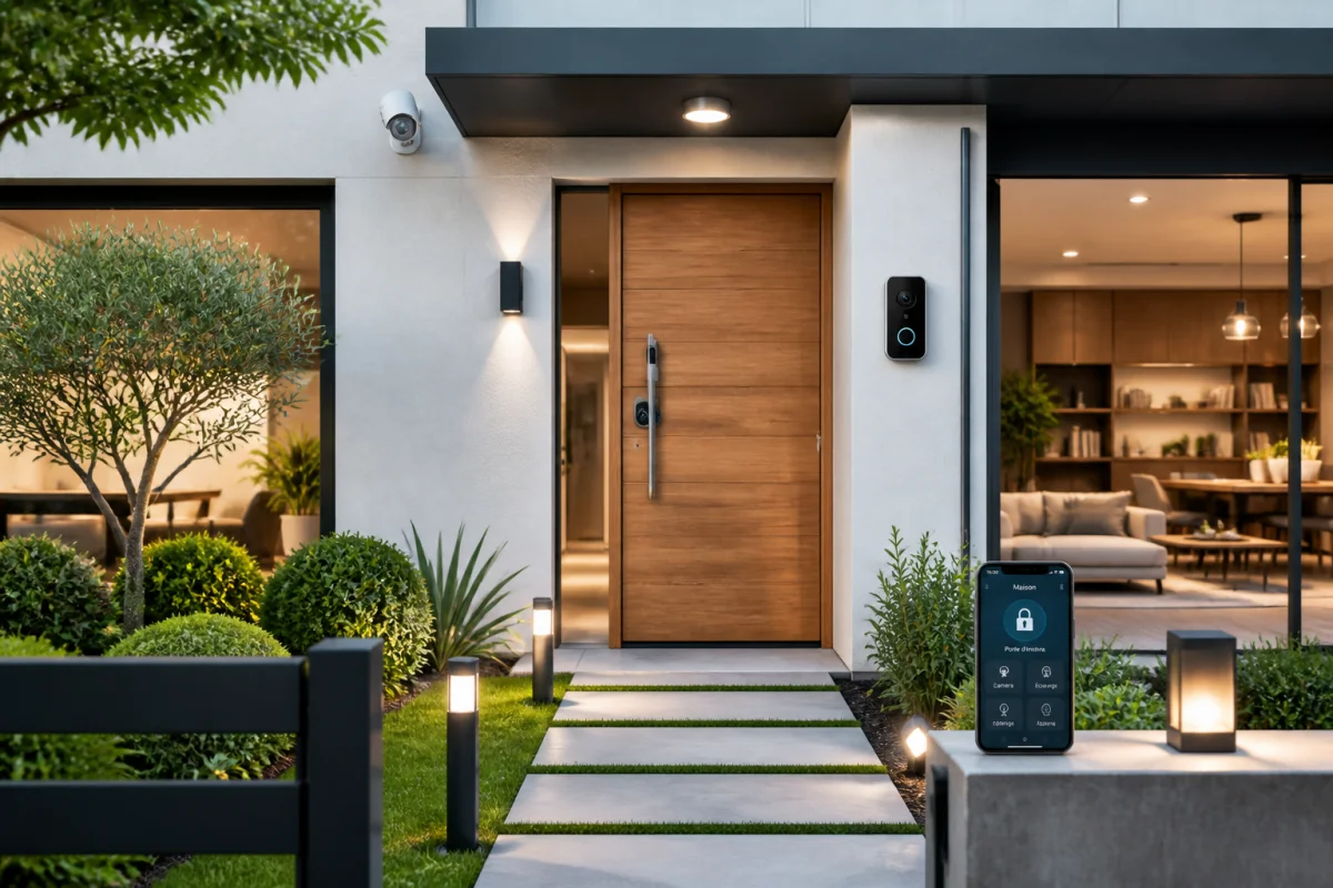 Maison connectée et sécurité pour un habitat plus serein