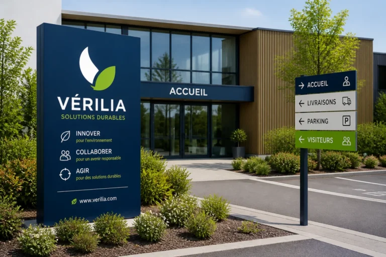 Réussir une signalétique extérieure d’entreprise durable et lisible