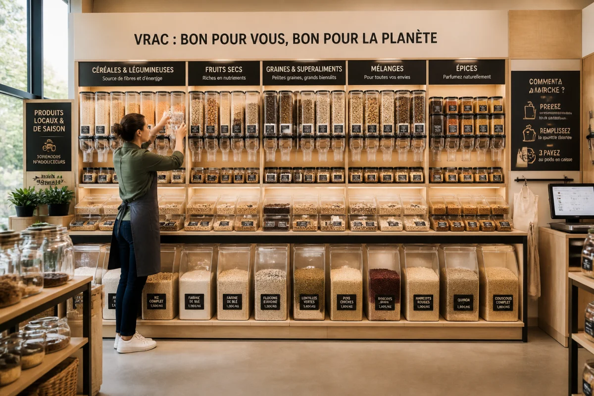Comment optimiser un rayon vrac alimentaire