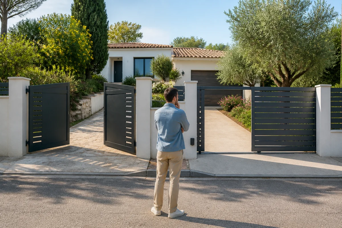 Bien choisir un portail métallique pour sa maison